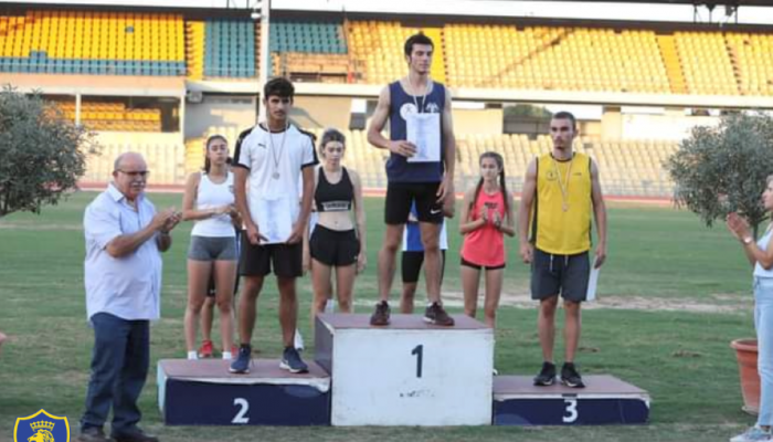 Evangelos Petasis - 2nd Place in the 200m